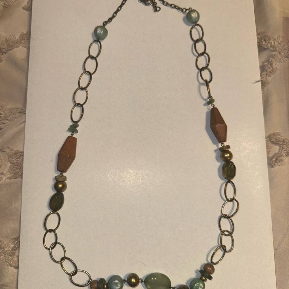 Elegant Multi-Color Beaded Necklace